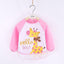 Adorable Waterproof Long Sleeve Baby Feeding Smock with Cartoon Design - Korvel