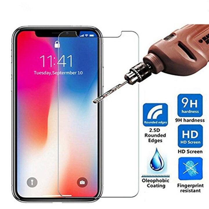 Premium Tempered Glass Screen Protectors for iPhone - 3 Pack