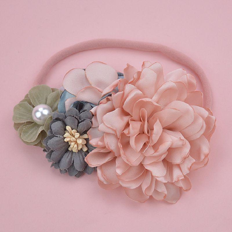 Diademas Florales de Lujo Hechas a Mano para Niñas Bebés