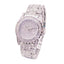 Montre Quartz Ronde de Luxe pour Femmes - Design Élégant en Or et Argent