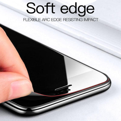 Premium Curved Edge Tempered Glass Screen Protector for iPhone