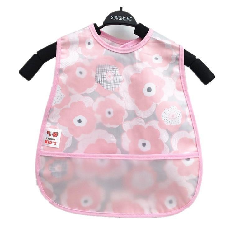 Bavoirs en Cartoon Ajustables pour Bébé - Tissu Imperméable
