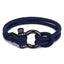 Bracelet en corde navy moderne et élégant pour hommes et femmes