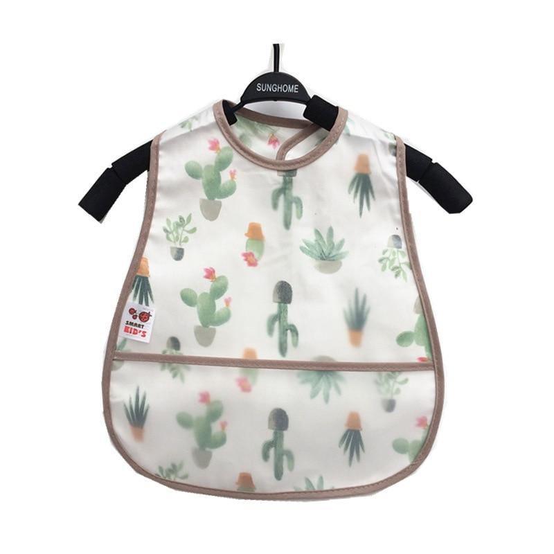Bavoirs en Cartoon Ajustables pour Bébé - Tissu Imperméable