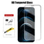 3PCS Premium Tempered Glass Screen Protectors for iPhone