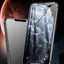 Protecteur d'écran en verre trempé pleine couverture premium pour iPhone