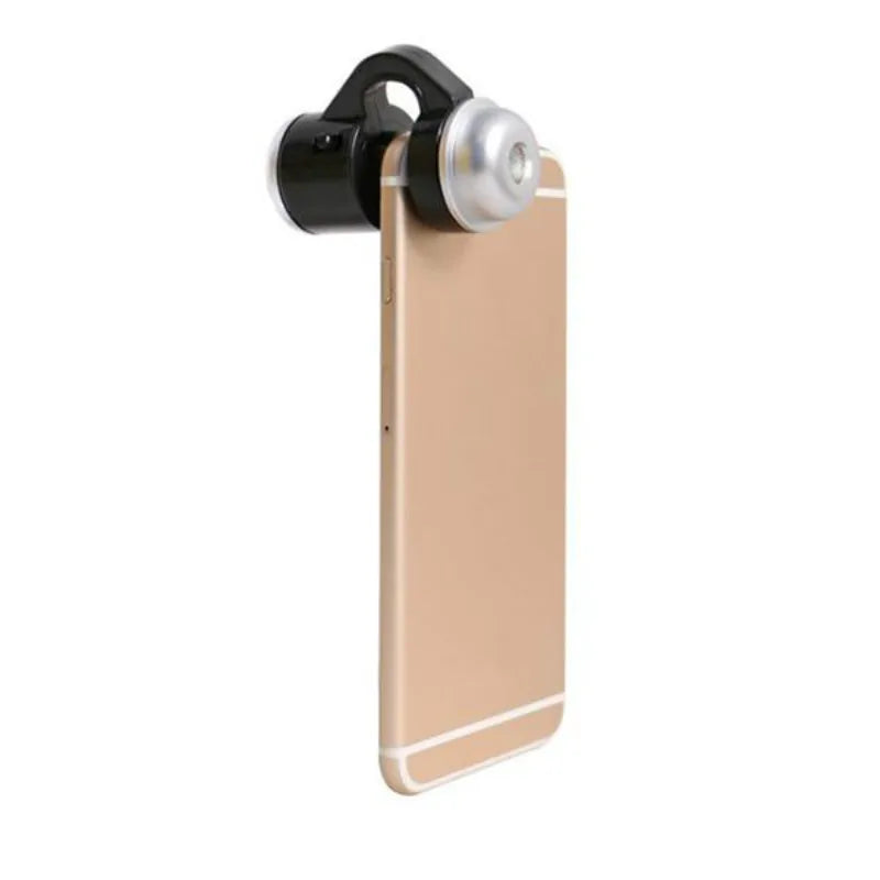 LED Mobile Phone Microscope 30X Cell Phone Clip Magnifying Glass Digital Microscope HD Camera for Smartphone PCB Inspection Tool - Korvel