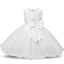 Luxury Handmade Pink Dress for Baby Girls' First Birthday