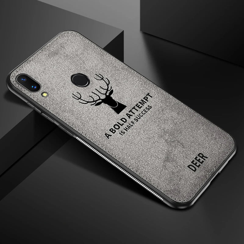Deer Cloth Phone Case for Huawei Honor 20 Pro Lite 10 10i 8A 8C 8X 8S 9X PRO 7X 7S 7A Honor 7C 9 20s 9A Soft Silicone Frame Case - Korvel