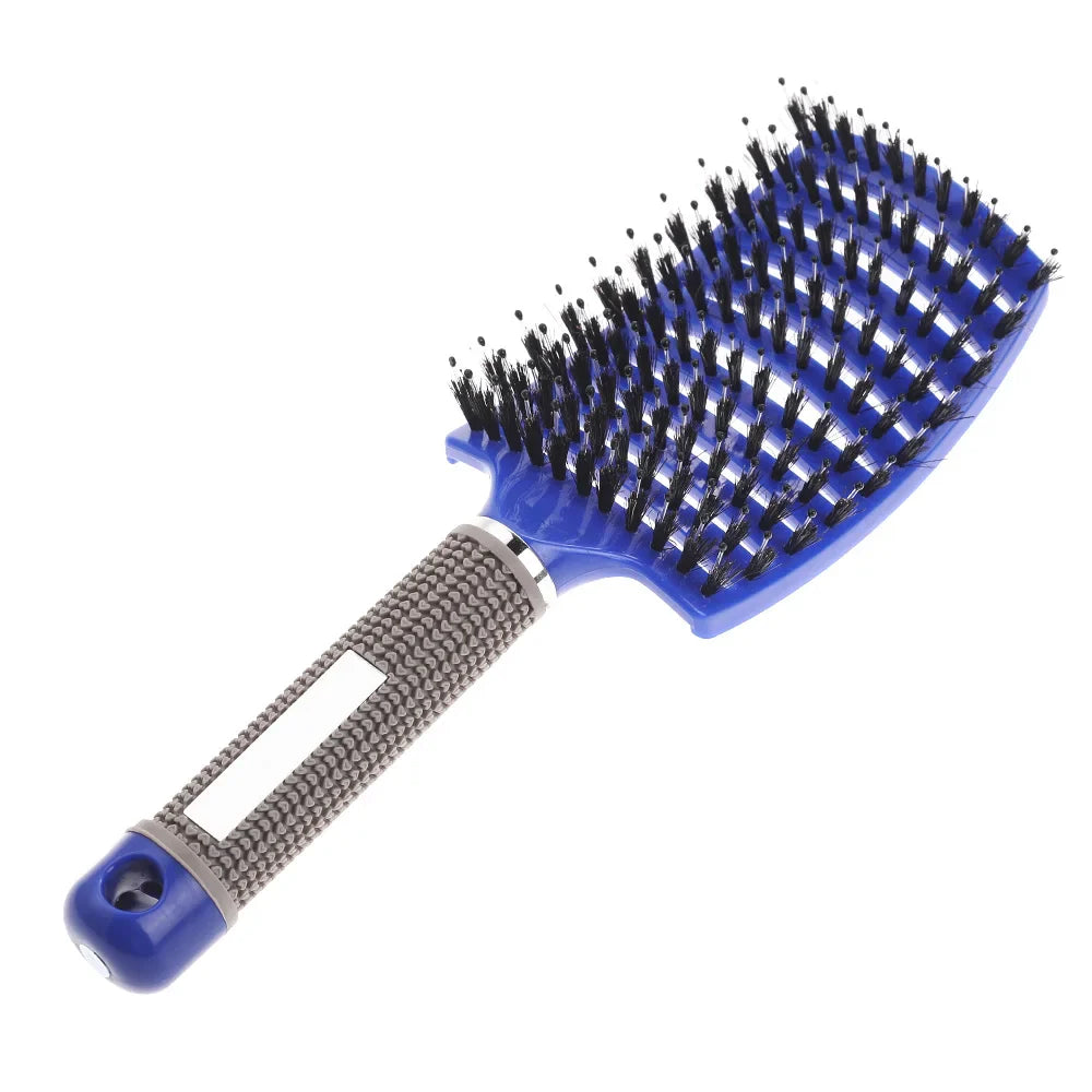 Detangle Hairbrush Women Wet Comb Hair Brush Professional Hair Brush Massage Comb Brush for Hair Hairdresser Hairdressing Tools - Korvel