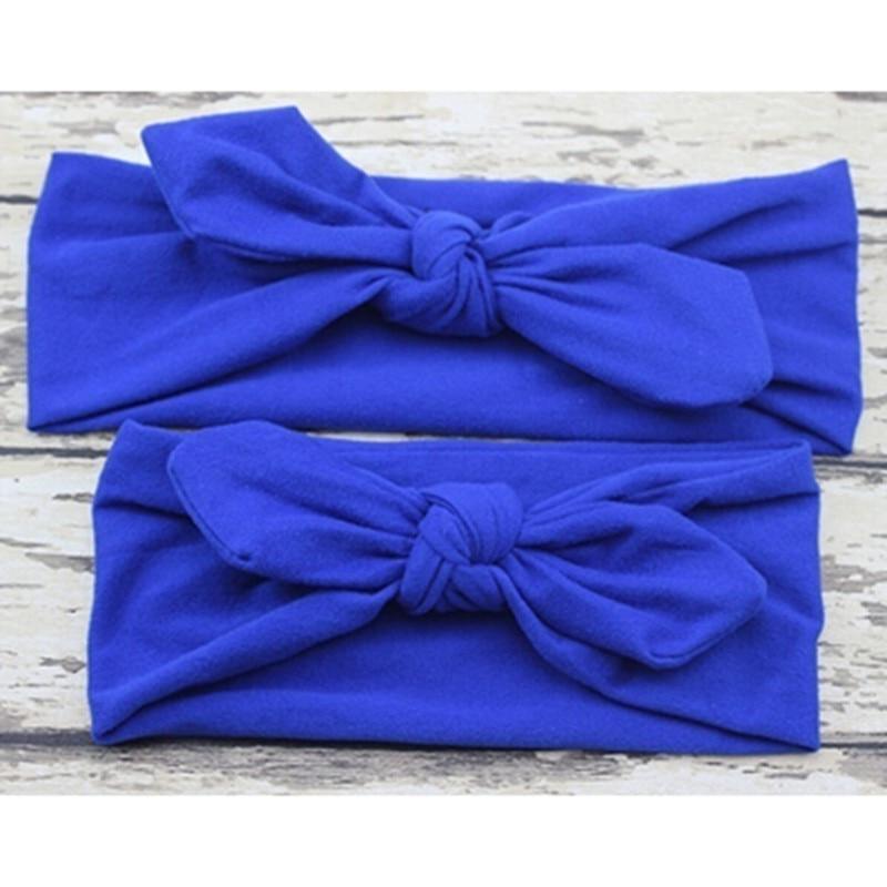 Modern Mother & Daughter Rabbit Ears Bow Hair Bands