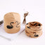 Adorable Star Print Cotton Hat & Scarf Set for Kids - Korvel