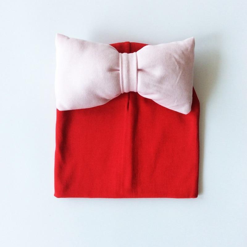 Conjunto de Sombrero y Bufanda de Algodón de Lujo para Niñas Otoño Invierno