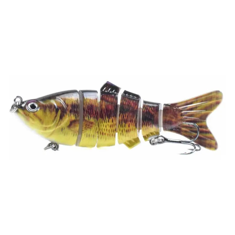 10cm 16.5g Multi-section Lure With Ring Beads Simulation Luya Multi-section Lure Submerged Bionic 6-section Lure - Korvel