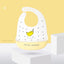 Bavoir en silicone imperméable ajustable pour bébés et enfants