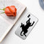 Cute Black Cat Phone Case for iPhone Models
