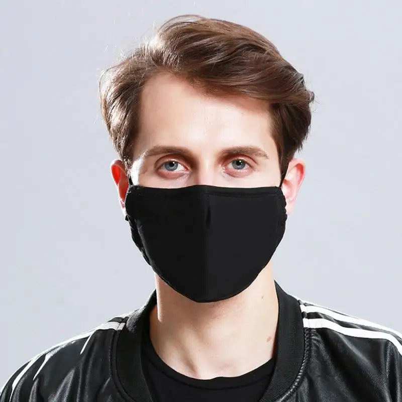 PM2.5 Anti Dust Mask Activated Carbon Filter Masks Windproof Mouth-muffle Proof Flu Face Masks With Filters - Korvel