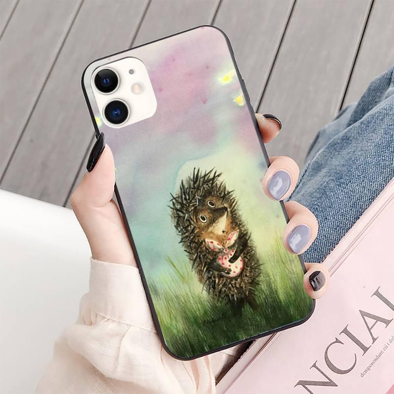 Bright Hedgehog In The Fog Phone Case for iPhone