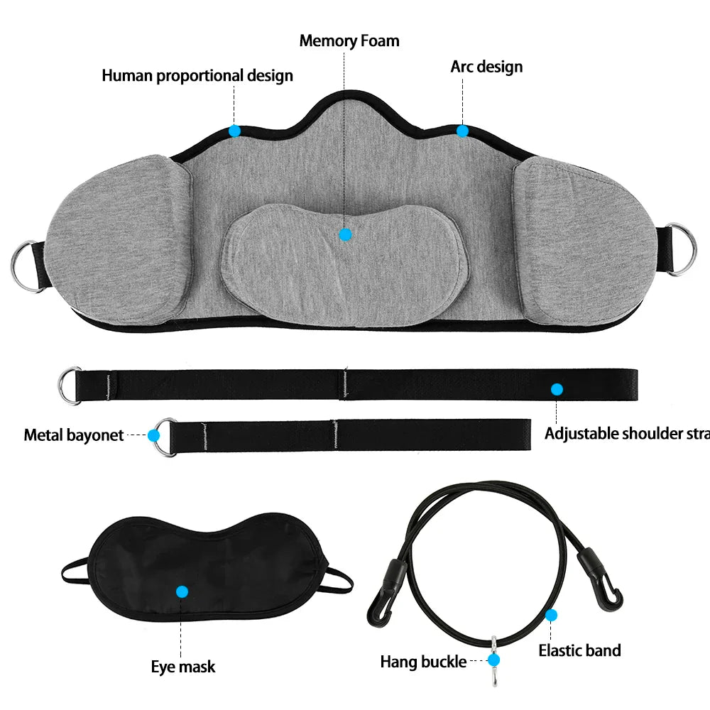 Juego de Hamaca para Cuello Portátil para Relajación y Comodidad