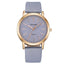 Montre de mode pour femmes en cuir de luxe à quartz