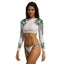 Ensemble de Maillots de Bain à Manches Longues Premium