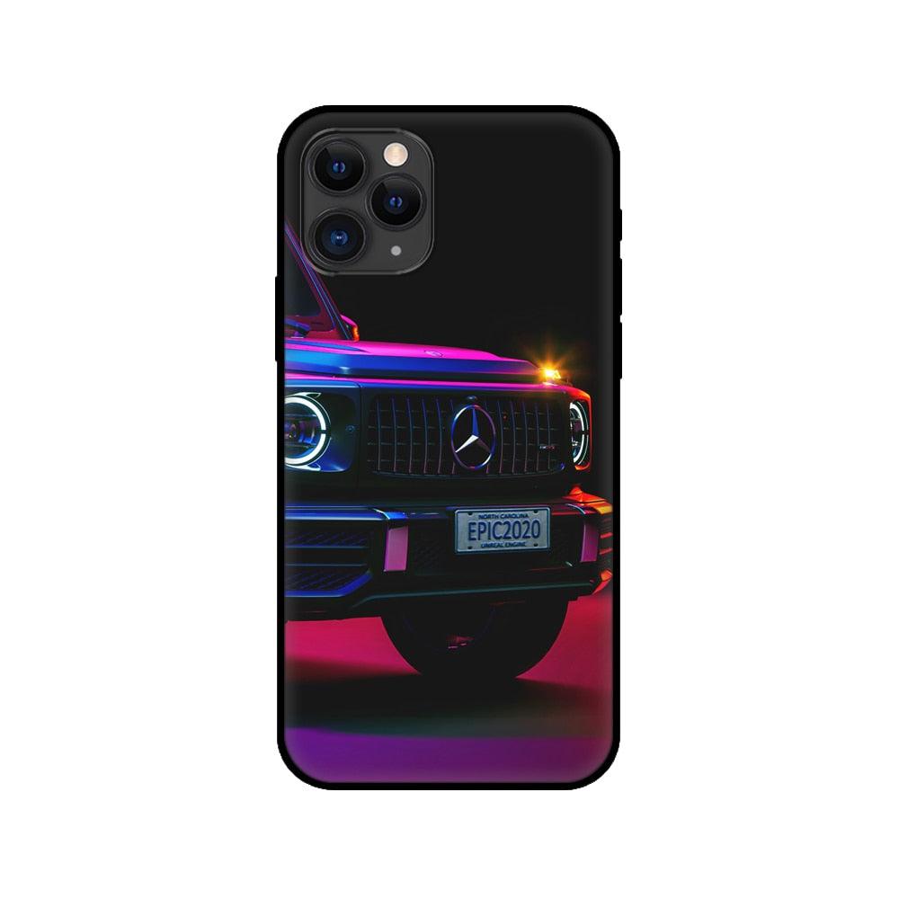 Premium Matte Black Silicone Case for iPhone Models