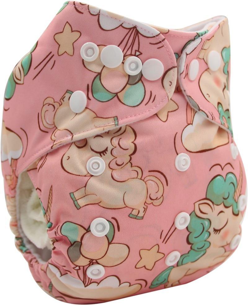 Elegante Pañal de Tela Pocket Impreso para Bebés Modrn