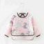 Adorable Waterproof Long Sleeve Baby Feeding Smock with Cartoon Design - Korvel
