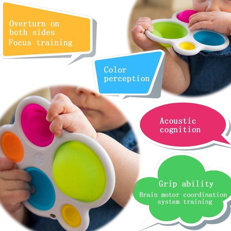 Tablero de Desarrollo de Inteligencia Colorido para Bebés