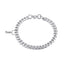 Men's Gold Tone Curb Link Bracelet - Stainless Steel Elegance