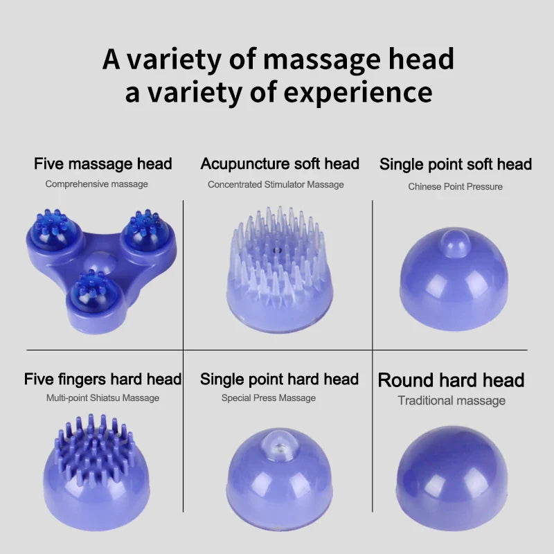 KLASVSA Massager Shiatsu Électrique Dolphin Corps Complet