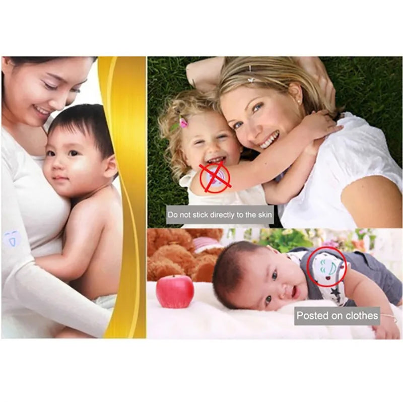 300Pcs Mosquito Repellent Patches Stickers Natural Non Toxic Pure Essential Oil Camping Travel Children Adult Repellent Stickers - Korvel