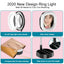Universal USB Selfie Ring Light Photo Studio Camera Lights Dimmable Video Lighting With Stand For Youtube Makeup Live - Korvel