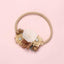 Elegant Floral Headband for Newborns - Soft & Adjustable