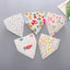 5Pcs/Set Baby Bibs Triangle Double Cotton Bandana Bibs Baby Boys Girls Babador Feeding Smock Infant Burp Cloth Baby Saliva Towel - Korvel