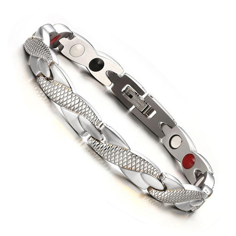 Pulsera Magnética de Lujo Elegante y Retorcida para Todos