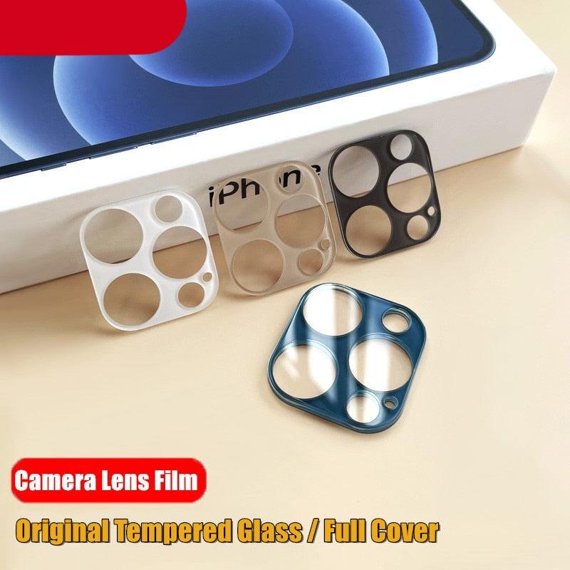 Protecteur d'objectif en verre trempé premium pour iPhone 13/12/11