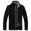 Elegant Slim Fit Fleece Jacket for Men