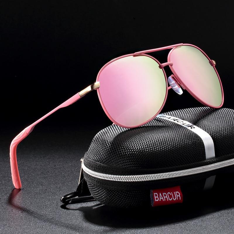 Lunettes de soleil polarisées de luxe dégradées pour hommes et femmes