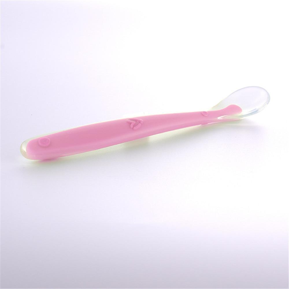 Premium Soft Silicone Baby Feeding Spoons - Candy Color Set