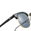 Gafas de sol polarizadas semi-rimless vintage clásicas