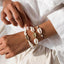 Elegant Elephant Tree of Life Tassel Bracelet Set - Luxury Jewelry for Women - Korvel