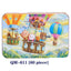 60-Piece Cartoon Animal Wooden Puzzle for Kids - Educational Fun Toy - Korvel