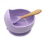 Baby Silicone Tableware Strong Sucker Water Bowl Spoon Set Children Suction Bowl Baby Food Bowl Baby Feeding Tableware - Korvel