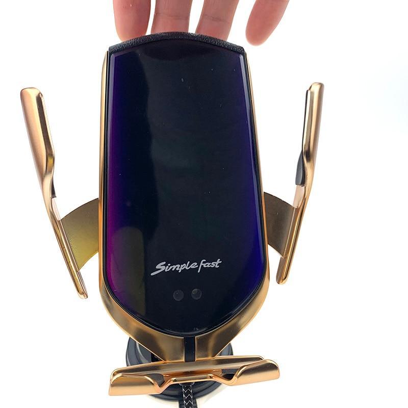 Luxury Automatic Wireless Car Charger with Infrared Induction