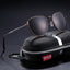 Gafas de sol polarizadas hexagonales de aluminio con protección UV400