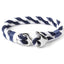 Pulsera de Ancla de Acero Inoxidable Náutica de Moda para Hombres