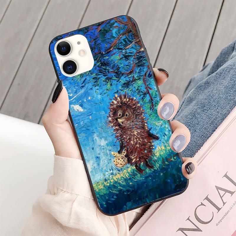 Bright Hedgehog In The Fog Phone Case for iPhone