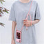 Transparent Crossbody Wallet Case for iPhone