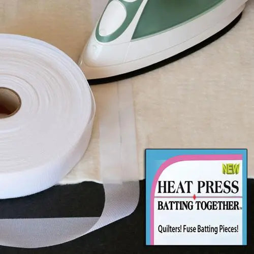 Premium Heat Press Batting Cloth Tape - 1.5" x 100 Yards